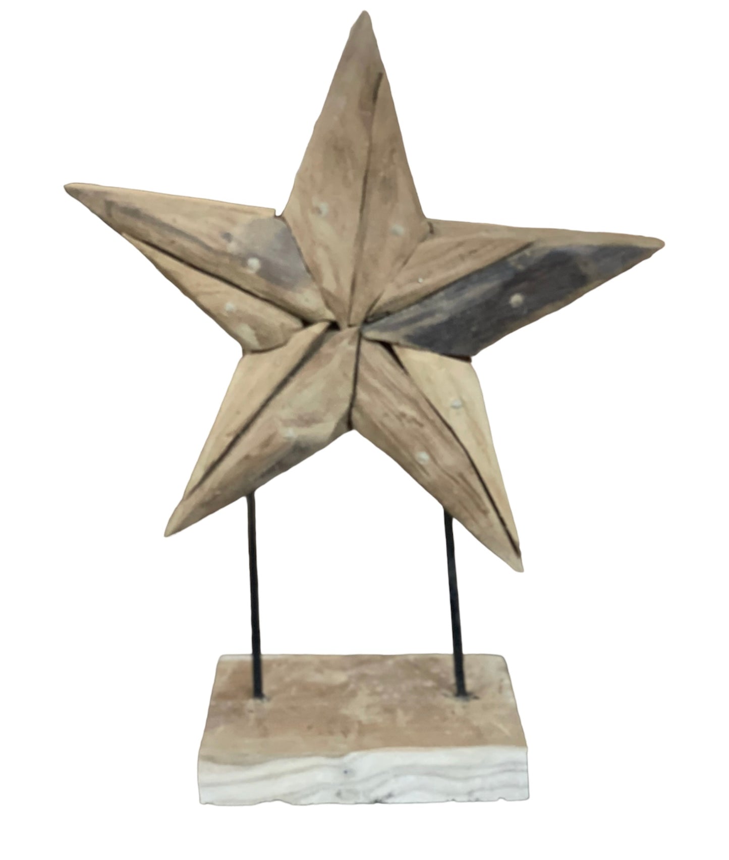 Teak ster 40cm