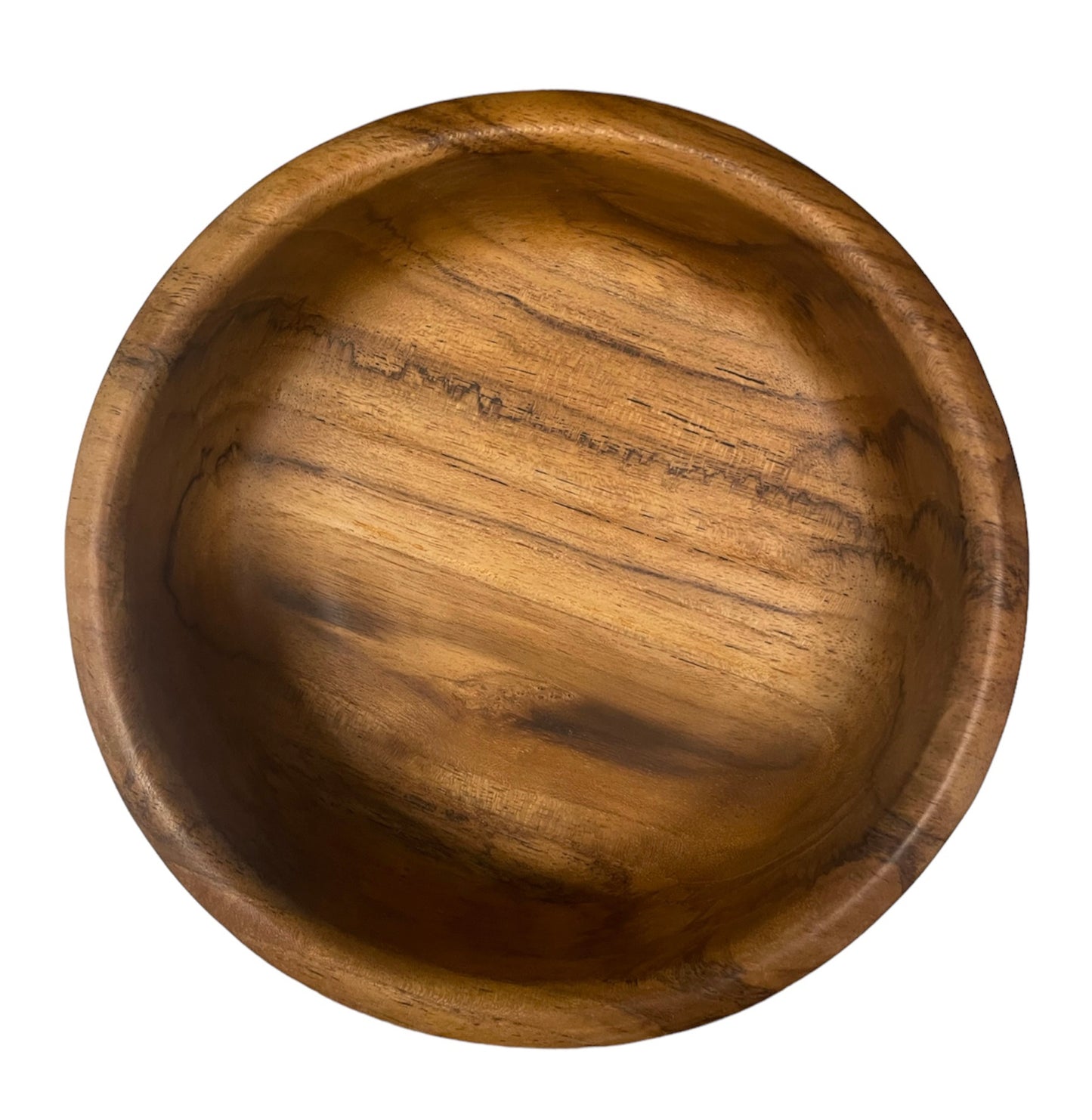 Schaal teak 20cm dia 6cm hoog