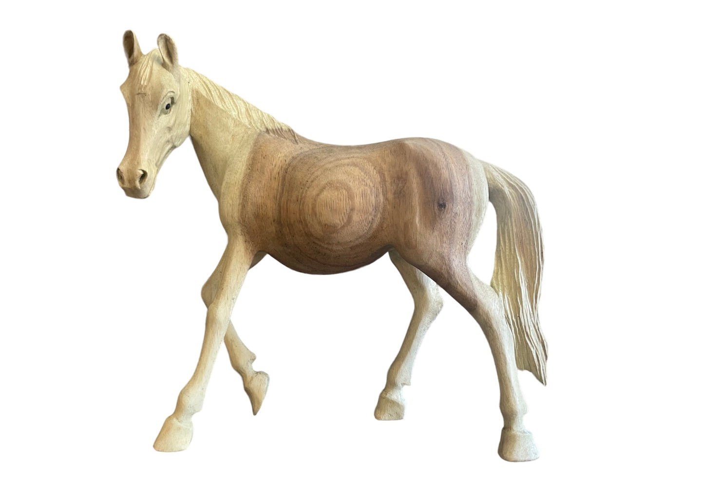 Paard suar hout 30cm