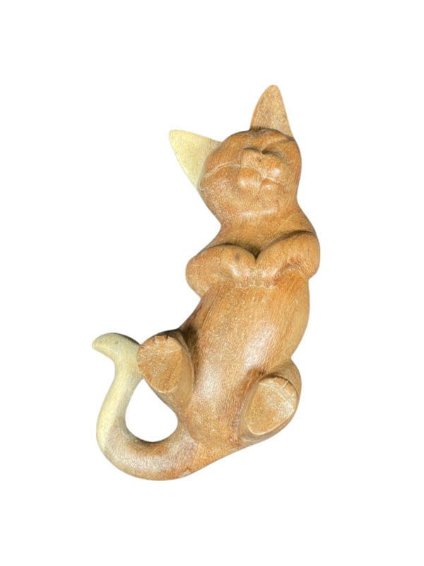 Sleeping cat 20cm