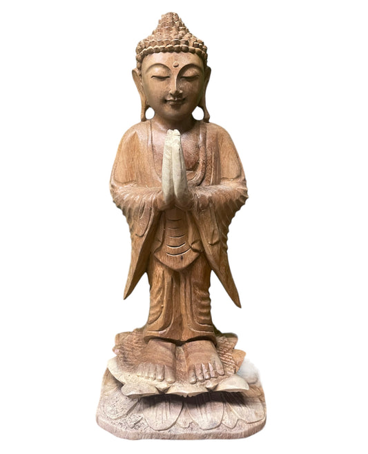 Boeddha standing 40cm