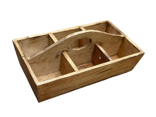Bakje 6-vaks – Kayu hout 35×20 cm