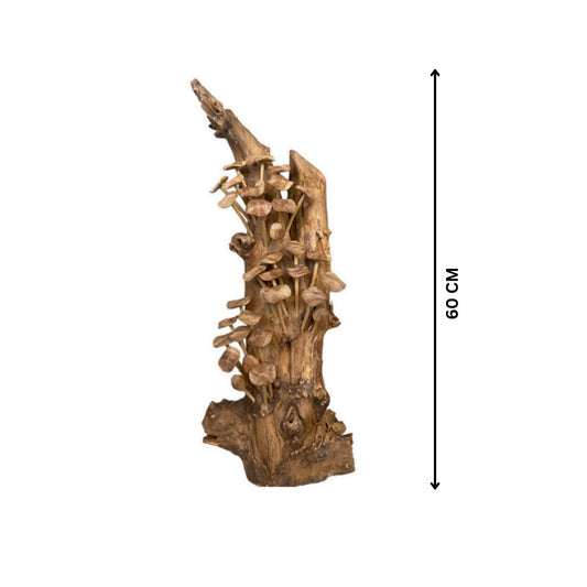 Paddenstoelen op Stam – 30 stuks – 60 cm