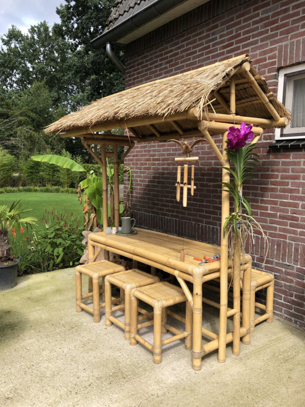 Bamboe Picknick set Compleet